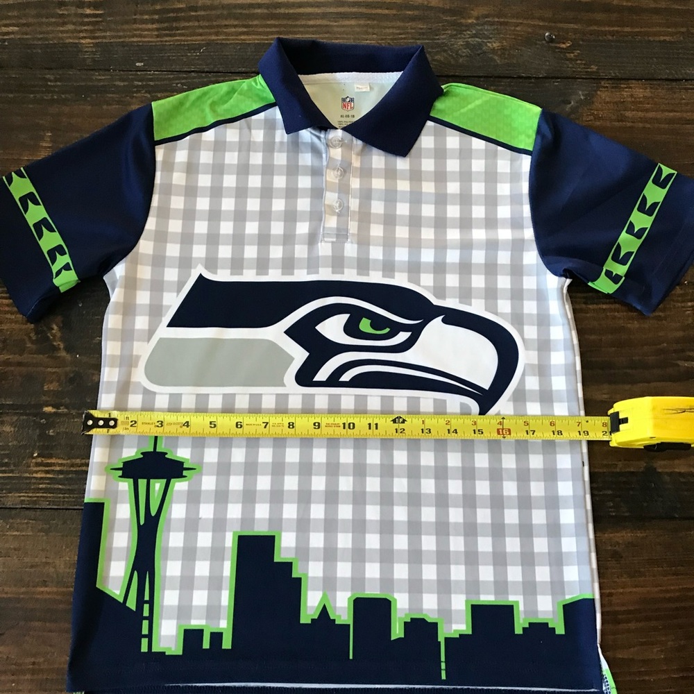 NFL Polo Seahawks Sz XL 18/20